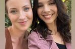 M jak miłość. Natalka (Dominika Suchecka), Paula (Marcelina Kieres)