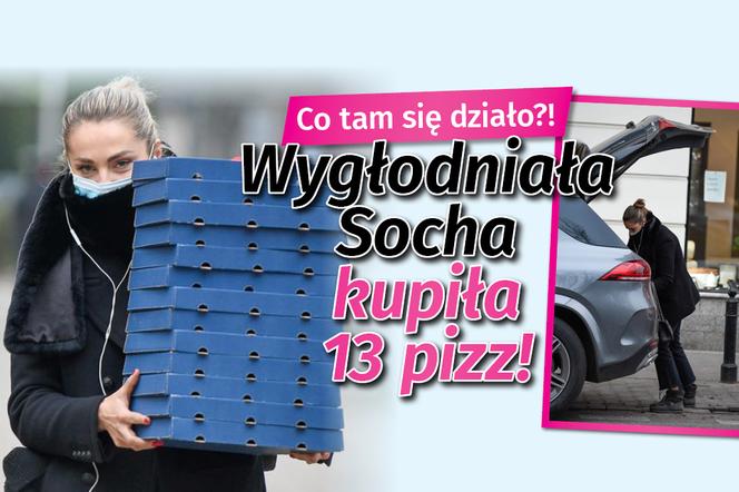 Wygłodniała Socha kupiła 13 pizz!