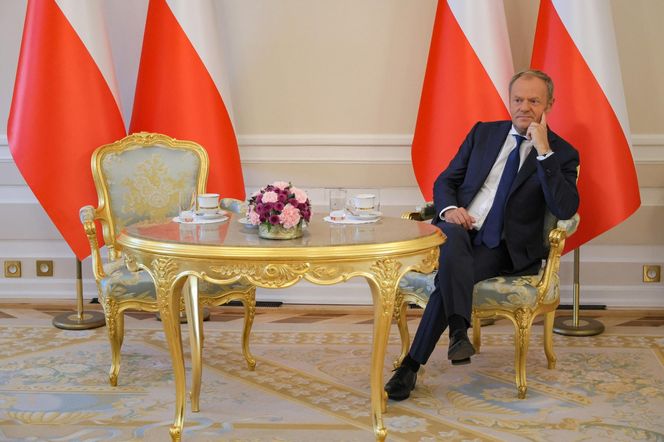 Spotkanie prezydenta Karola Nawrockiego z premierem Donaldem Tuskiem