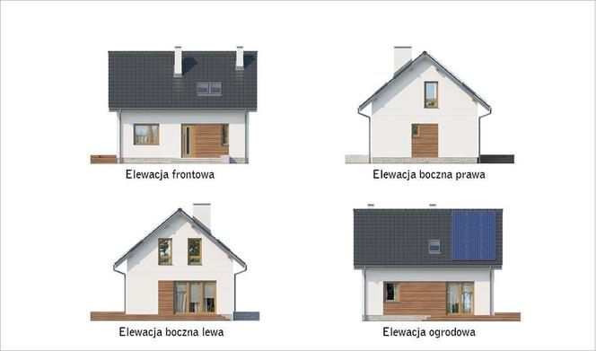 Projekt domu M245 Trafna decyzja (etap II) z kolekcji Muratora - zobacz wizualizacje i plany