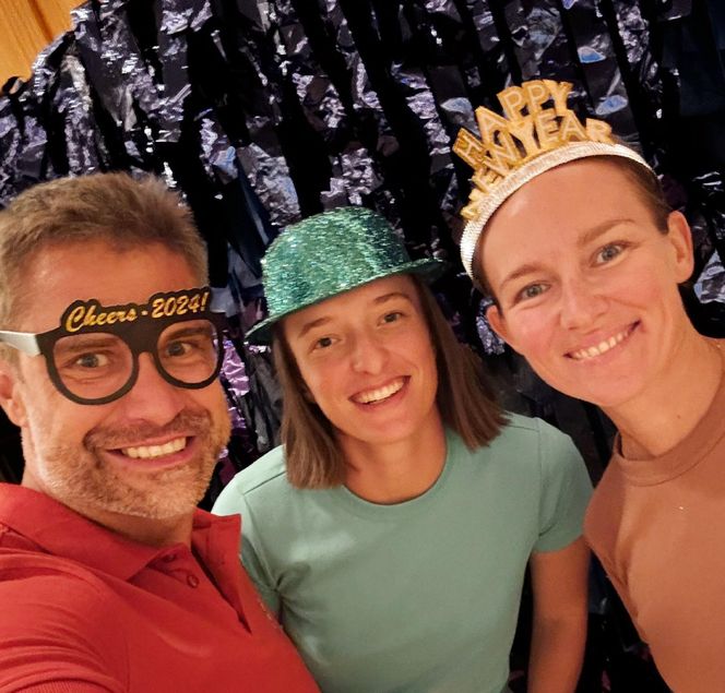 Tomasz Wiktorowski, Iga Świątek, Daria Abramowicz