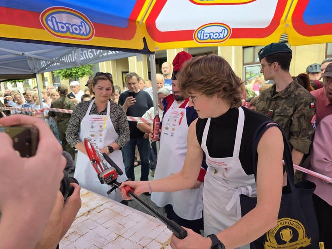 Rzeszów Najdłuższa Kremówka w Polsce