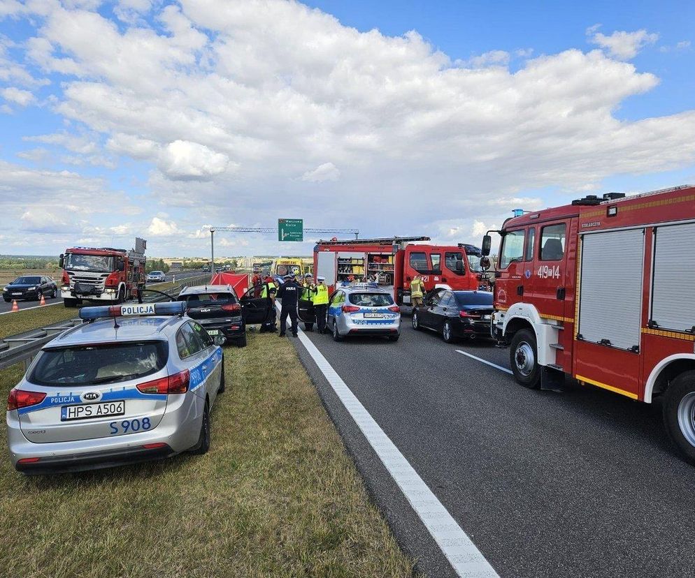 Tragiczny wypadek na S7. Zginęły cztery osoby ze Śląska