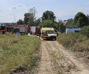 Ciągnik przygniótł 60-latka w lesie! Tragiczna śmierć pod Grudziądzem