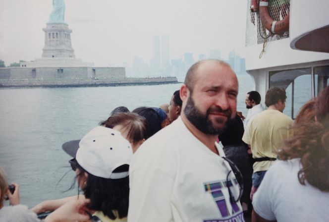 Robert Lewandowski z ojcem Krzysztofem