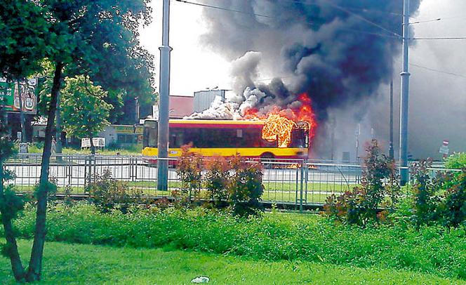 Solaris płonął jak pochodnia