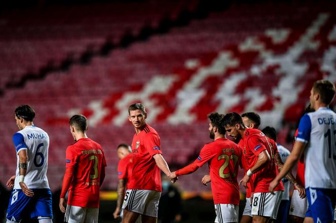 Benfica - Lech: Kolejorz rozgromiony w Lizbonie! Koszmar w Lidze Europy