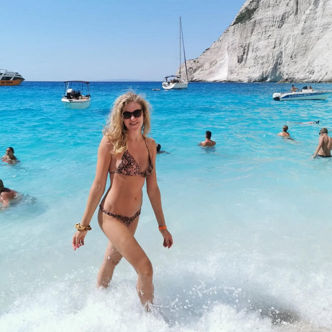 Agnieszka Korneluk poza parkietem