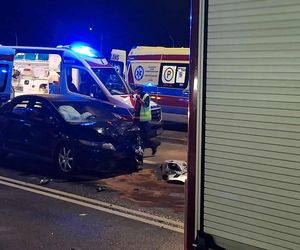 29.07.25 Starachowice. Wypadek na wiadukcie