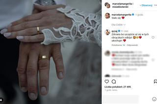 Misiek Koterski i Marcelina Leszczak wzięli ślub