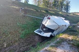 Wypadek na trasie S5 w Tryszczynie pod Bydgoszczą [ZDJĘCIA]