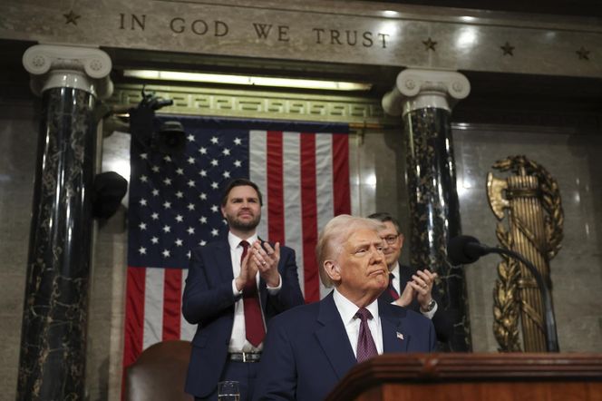 Przemówienie Trumpa w Kongresie! "Mocny sygnał z Rosji"