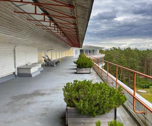 Sanatorium Paimio - główny taras