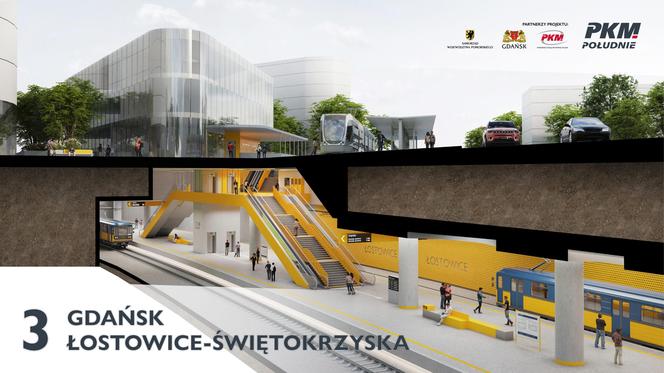 Wizualizacje przystanków Gdańsk Południe