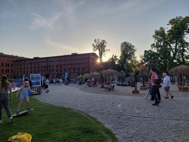 Tłumy bydgoszczan i turystów na Sterze na Bydgoszcz 2025. Emocji dostarczyły Wyścig butelkowy i popisy flyboardzistów [ZDJĘCIA]