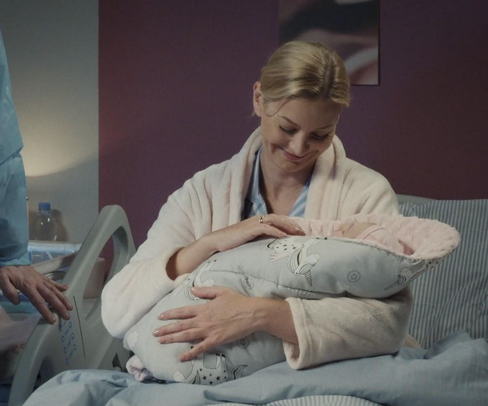 M jak miłość, odcinek 1854: Poród Jagody. Dorotka przyjdzie na świat w nieoczekiwanym momencie - ZDJĘCIA