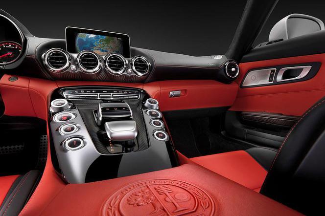 Wnętrze Mercedesa AMG GT
