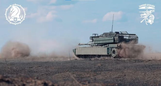 Czołgi Abrams na Ukrainie