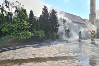 Duże straty po pożarze na Zaborowie w Lesznie