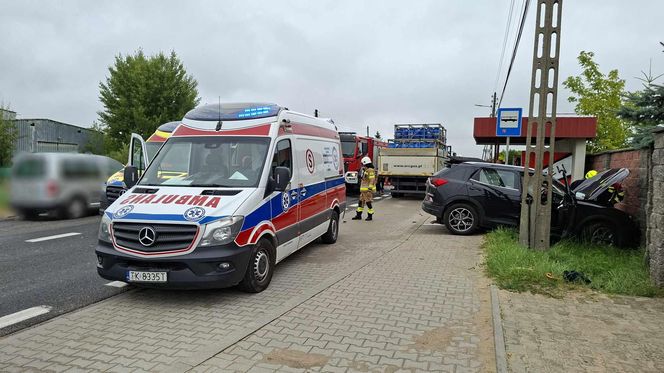 Wypadek w Parszowie