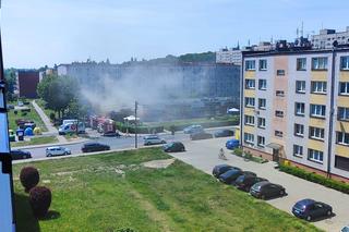 Pożar lokalu gastronomicznego Piekarach Śląskich