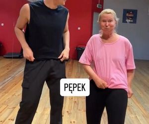 Barbara Bursztynowicz na treningu