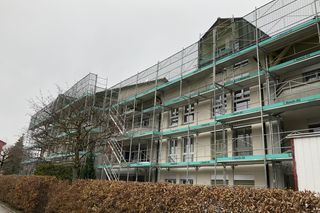 Remont balkonów w budynku wielorodzinnym w Szwajcarii