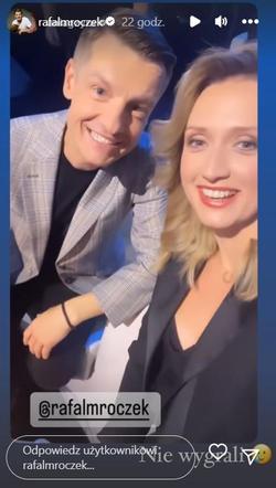 M jak miłość. Rafał Mroczek (Paweł), Anna Gzyra (Sylwia)