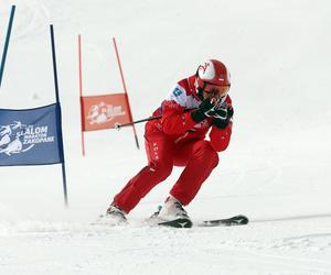 Prezydent Andrzej Duda na nartach w Zakopanem. Otworzył charytatywny slalom na Kasprowym Wierchu