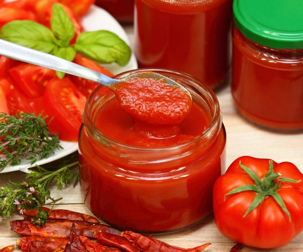 Ketchup z pomidorów
