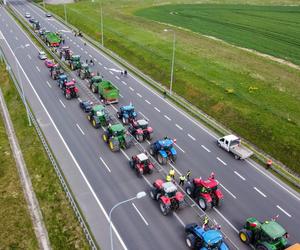 Protest rolników S3 Pyrzyce