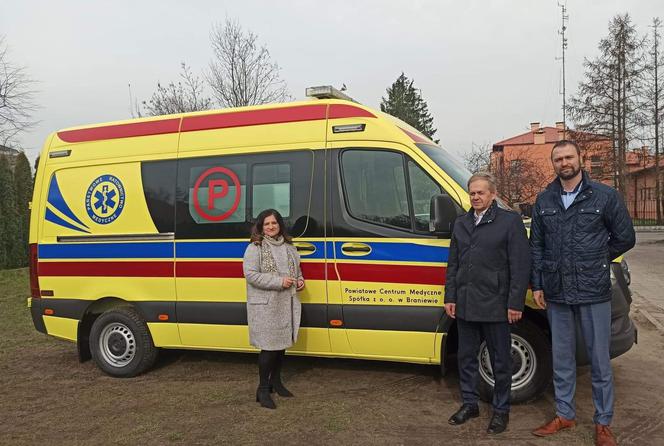 Do braniewskiego szpitala dotarła nowa karetka