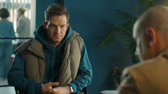 Barwy szczęścia, odcinek 3239. Łukasz (Michał Rolnicki), Kornel (Jakub Bohosiewicz)