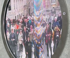 Lublin połączył się z Wielką Brytanią! Portal na Placu Litewskim pokazuje teraz Ipswich