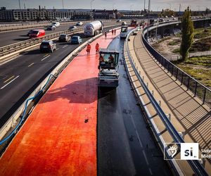 Remont Trasu Zamkowej - listopad 2025