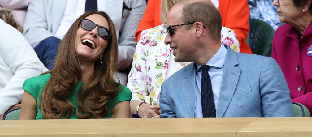 Książę William i księżna Kate na turnieju Wimbledonu