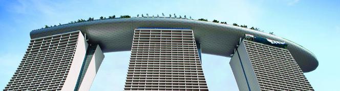 Hotel Marina Bay Sands - trzy wieżowce