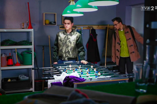 Barwy szczęścia, odc. 2043. Eryk (Patryk Cebulski), Kajtek (Jakub Dmochowski)