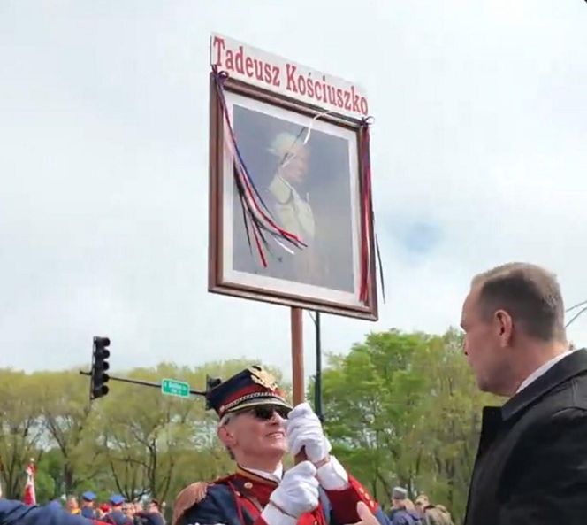 Karol Nawrocki w USA.