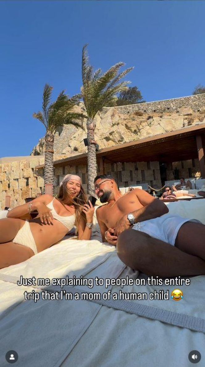 Sandra Kubicka wypoczywa na Mykonos