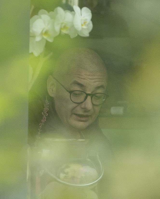 Michał Kamiński z córką na rowerze