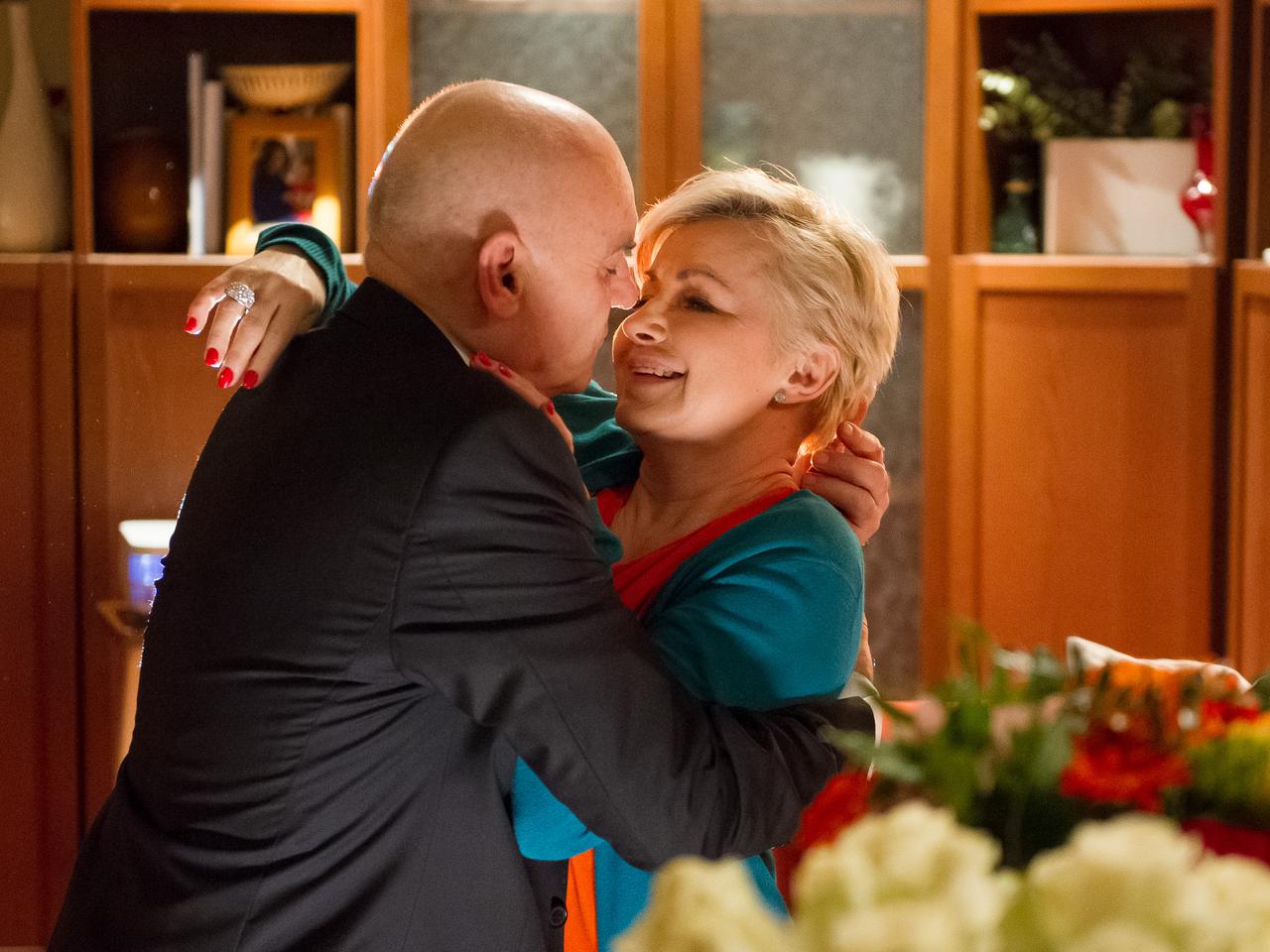 Na Wspólnej odc. 2297. Roman (Waldemar Obłoza), Honorata (Aleksandra Konieczna)