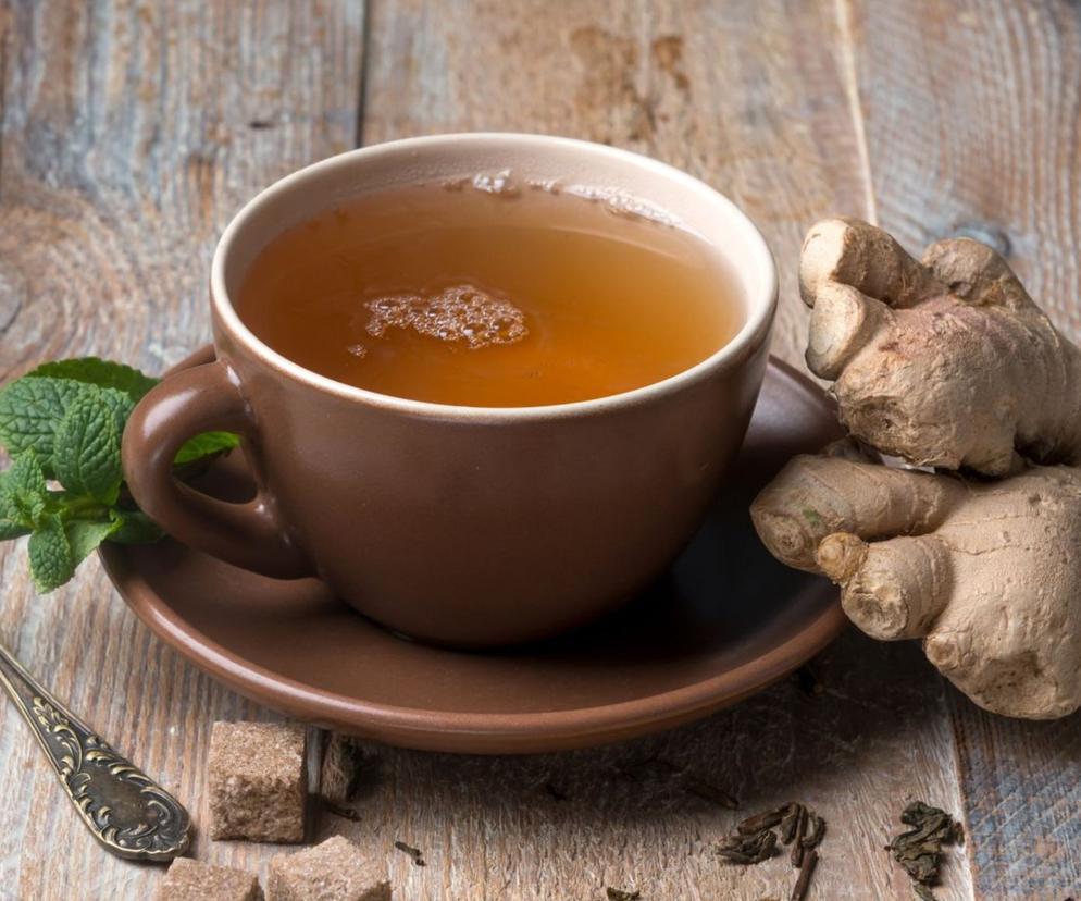 Herbata z imbirem