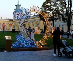 Królewski Ogród Świateł w Wilanowie już otwarty. Zobaczcie sami, jak tam jest pięknie!