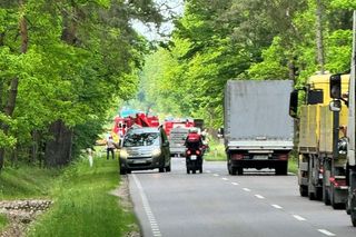 Wypadek na DW698 pod Mordami