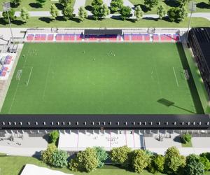 Stadion Polonii Bytom będzie rozbudowany. Dodatkowa trybuna i wykończenie budynku klubowego