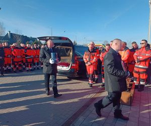 Pogrzeb ratownika medycznego zabitego w Siedlcach. Bliscy żegnają pana Cezarego