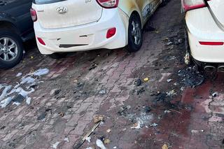 Podpalenie samochodów w Krakowie 