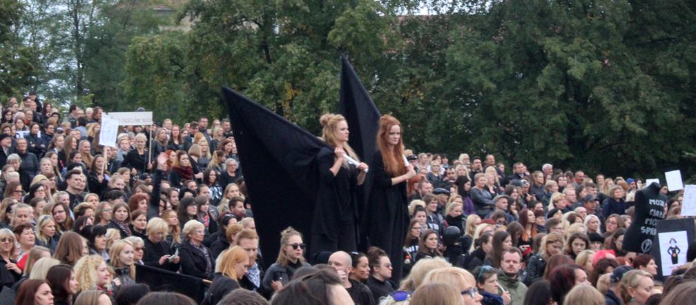 Czarny Protest w Szczecinie