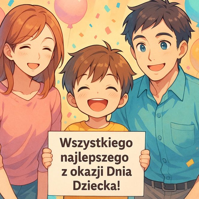 Kartki, e-kartki, obrazki na Dzień Dziecka